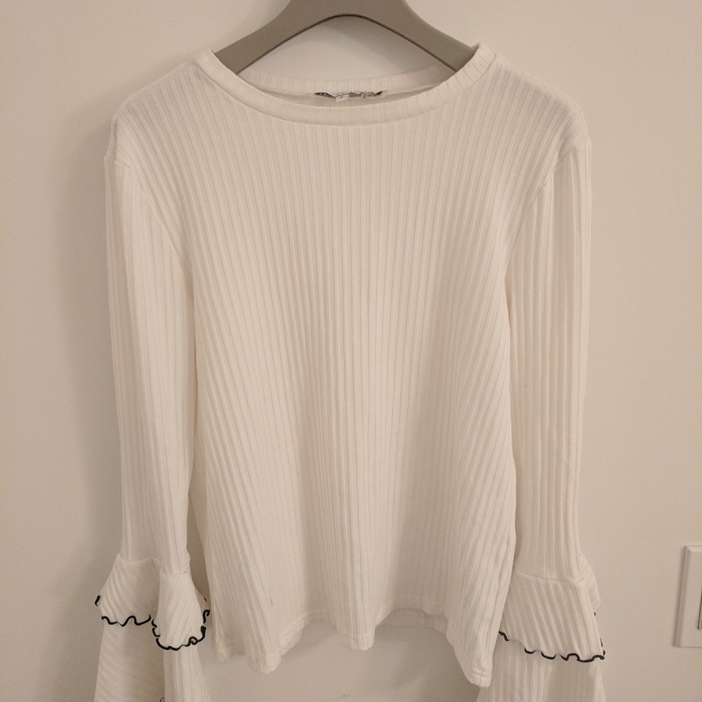 English Factory White Sweater Size S